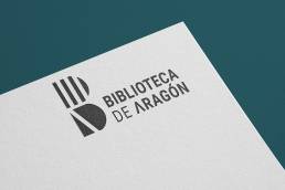 Logotipo biblioteca Aragón