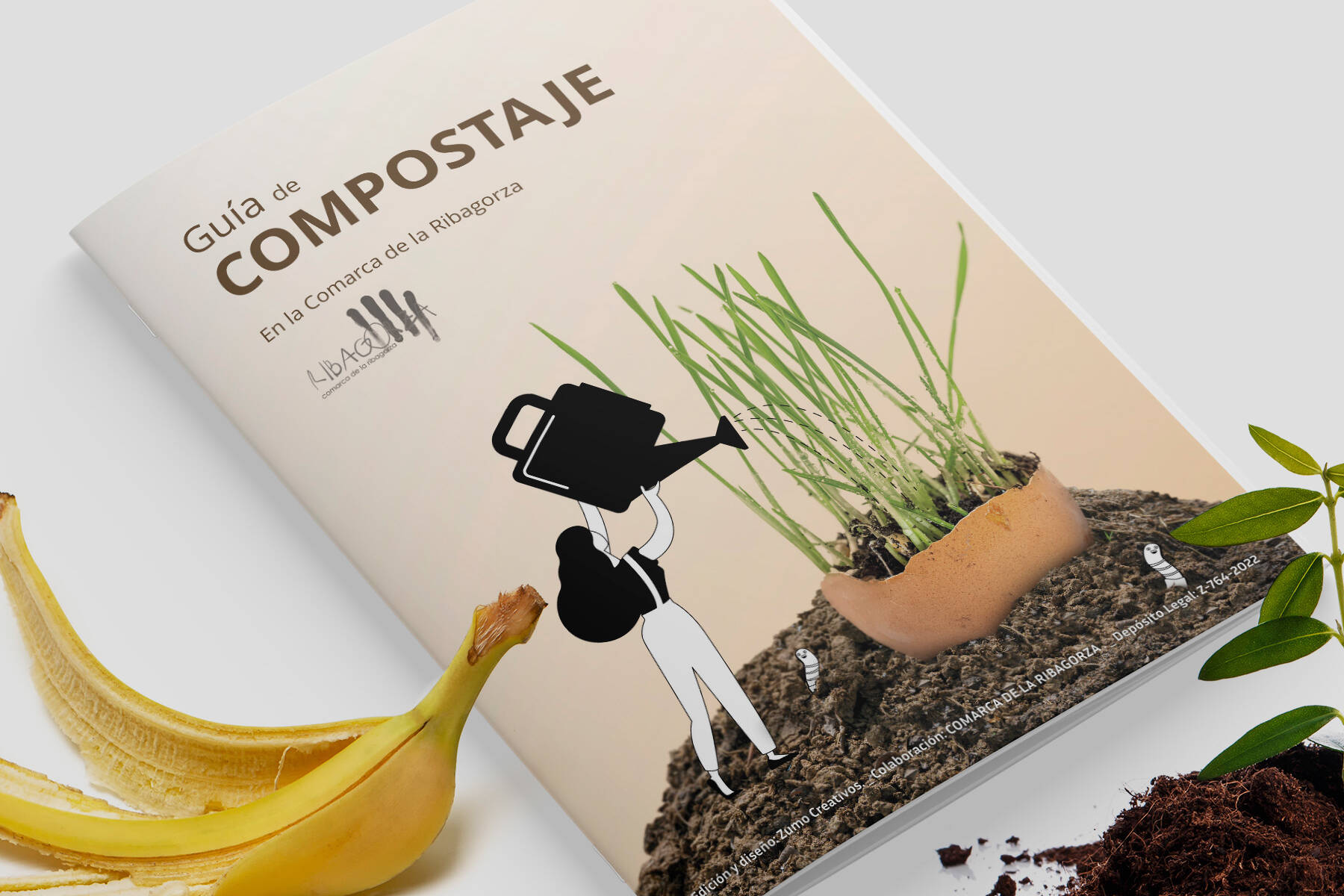 Portada guía compost reciclaje Ribagorza