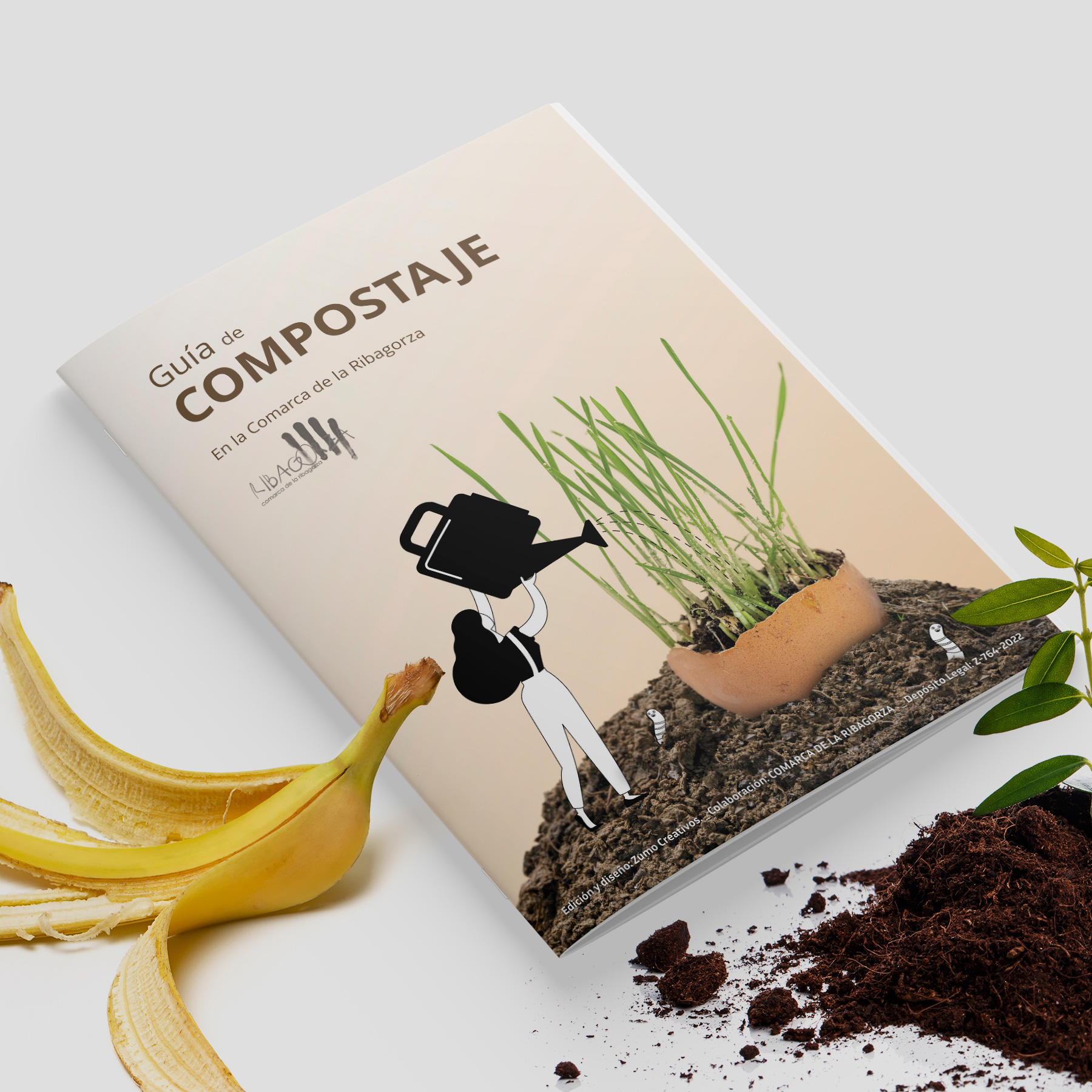 Portada guía compost reciclaje Ribagorza